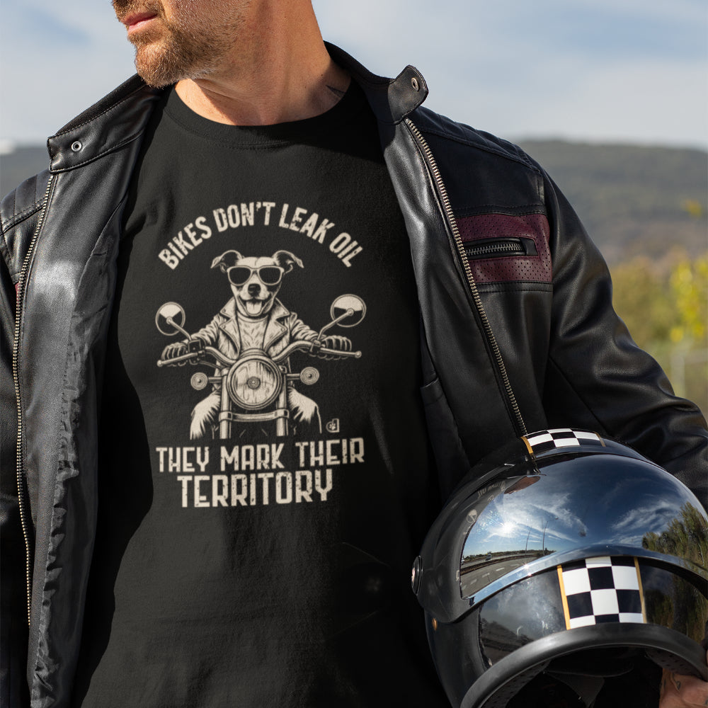 Bikes Don't Leak Oil Dog Lovers T-Shirt
