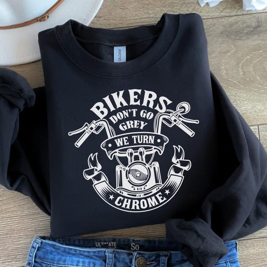 Bikers Don't Go Grey Sweater