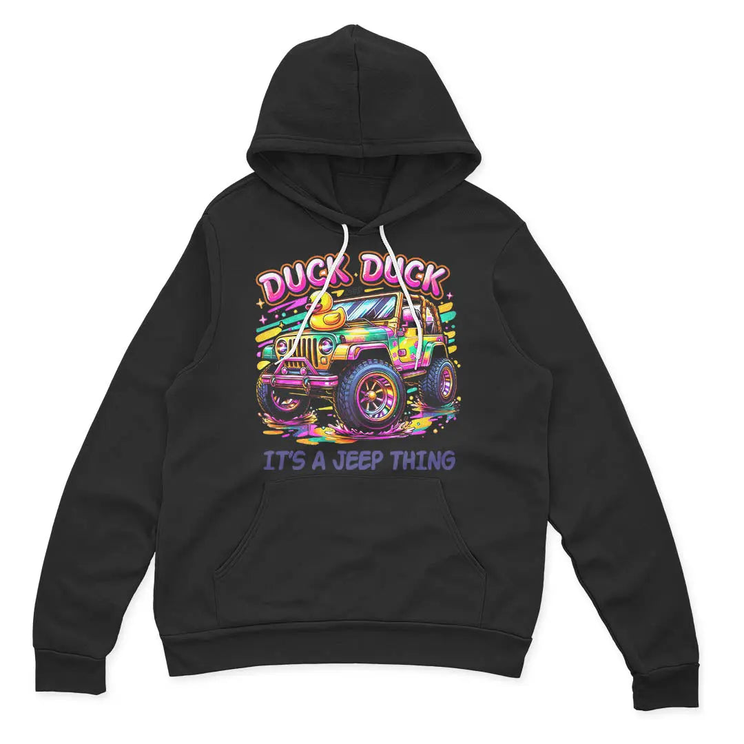 Jeep Duck It's a Jeep Thing Pocket Hoodie T-Shirt Supler Store