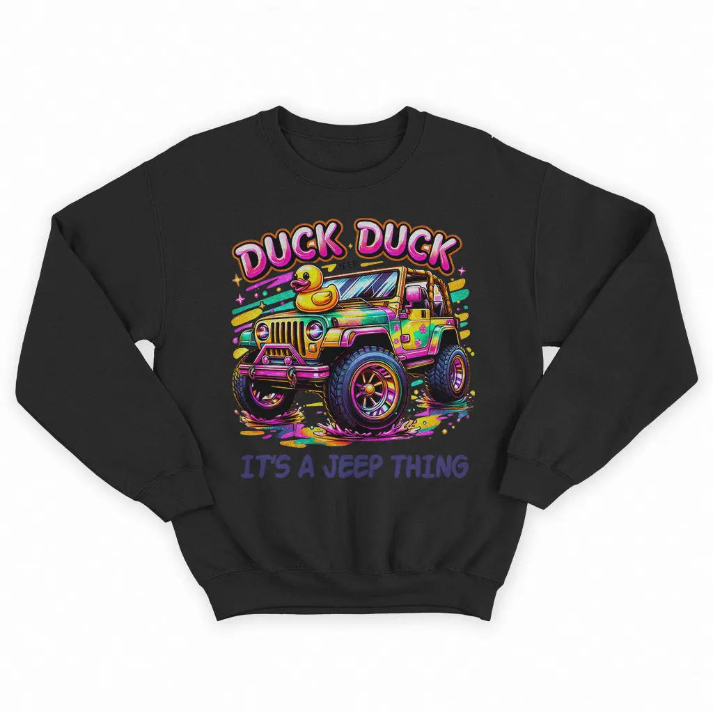 Jeep Duck It's a Jeep Thing Pocket Hoodie T-Shirt Supler Store