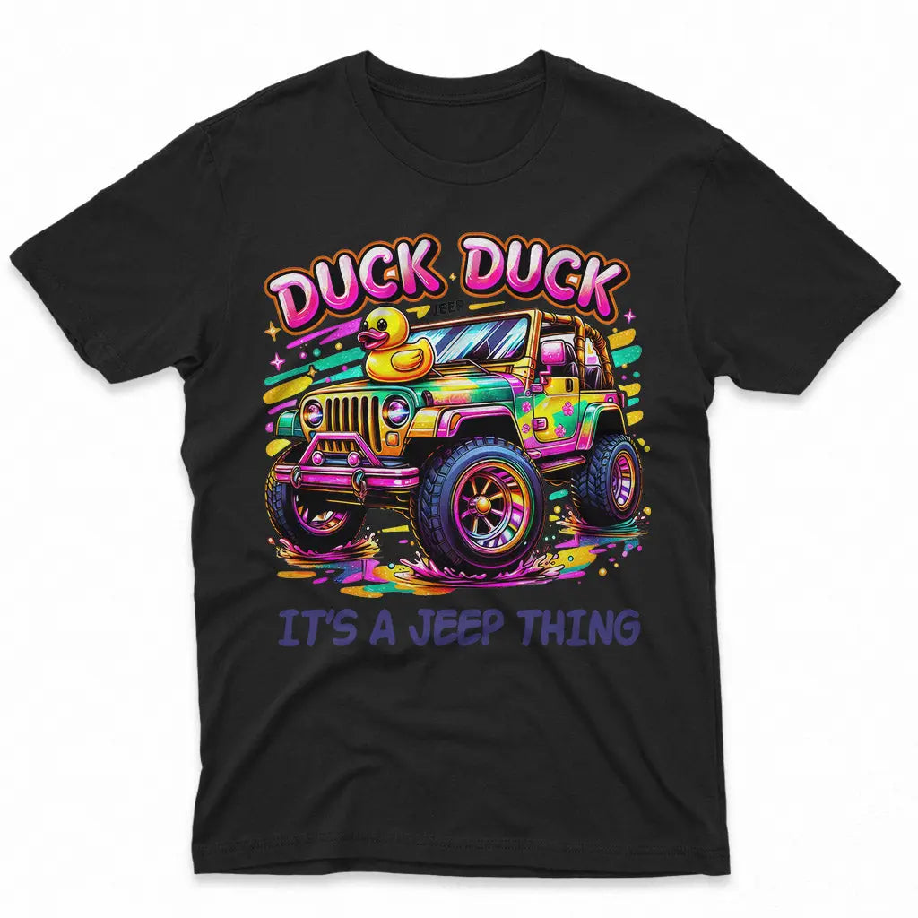 Jeep Duck It's a Jeep Thing Pocket Hoodie T-Shirt Supler Store