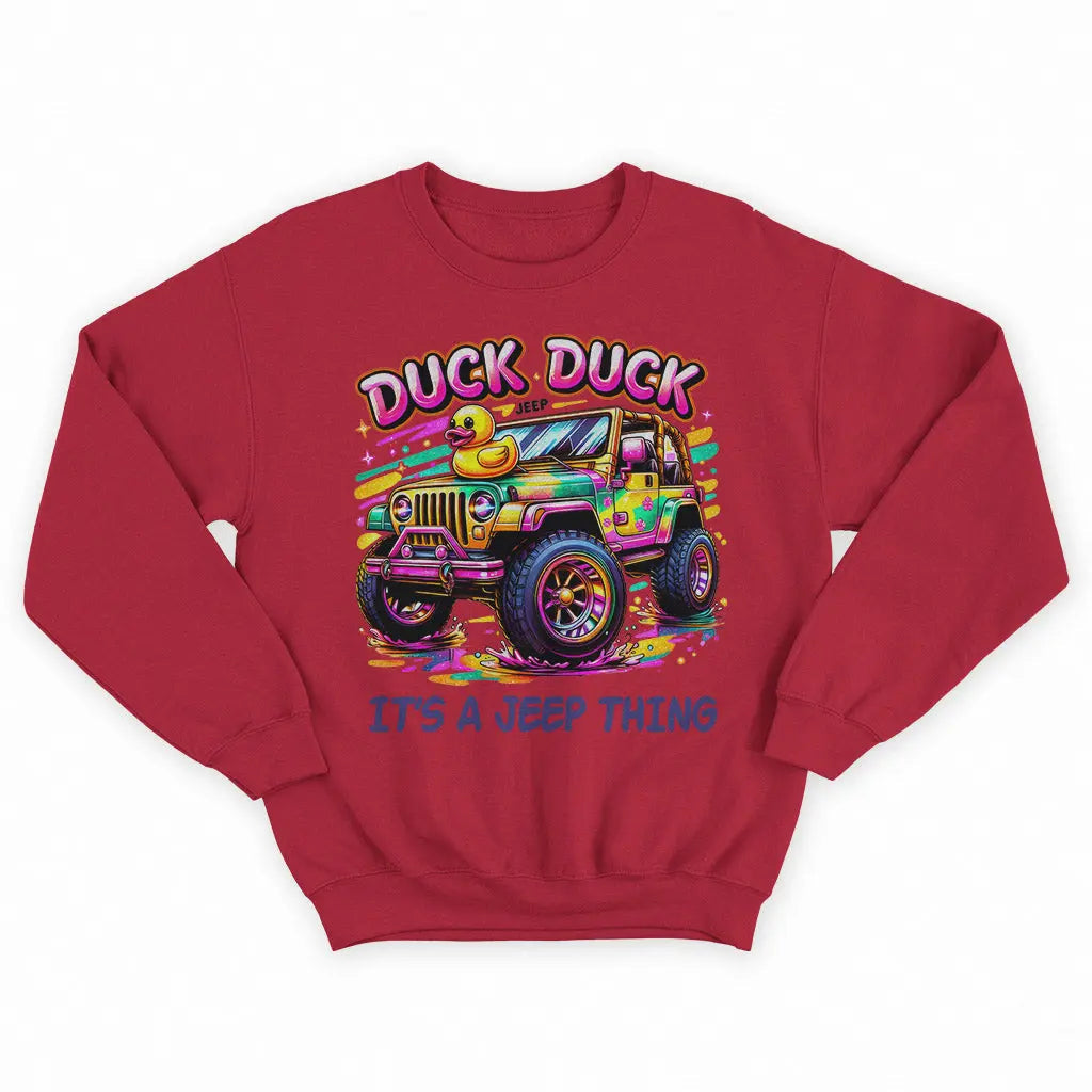 Jeep Duck It's a Jeep Thing Pocket Hoodie T-Shirt Supler Store