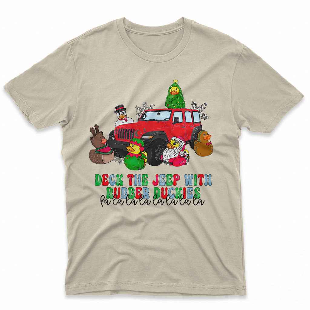 Deck The Jeep With Rubber Duckies | T-shirt Supler Store