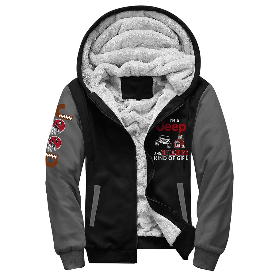 Georgia Bulldogs Football Jp Kinda Girl Quarter Zip Sweater Supler Store