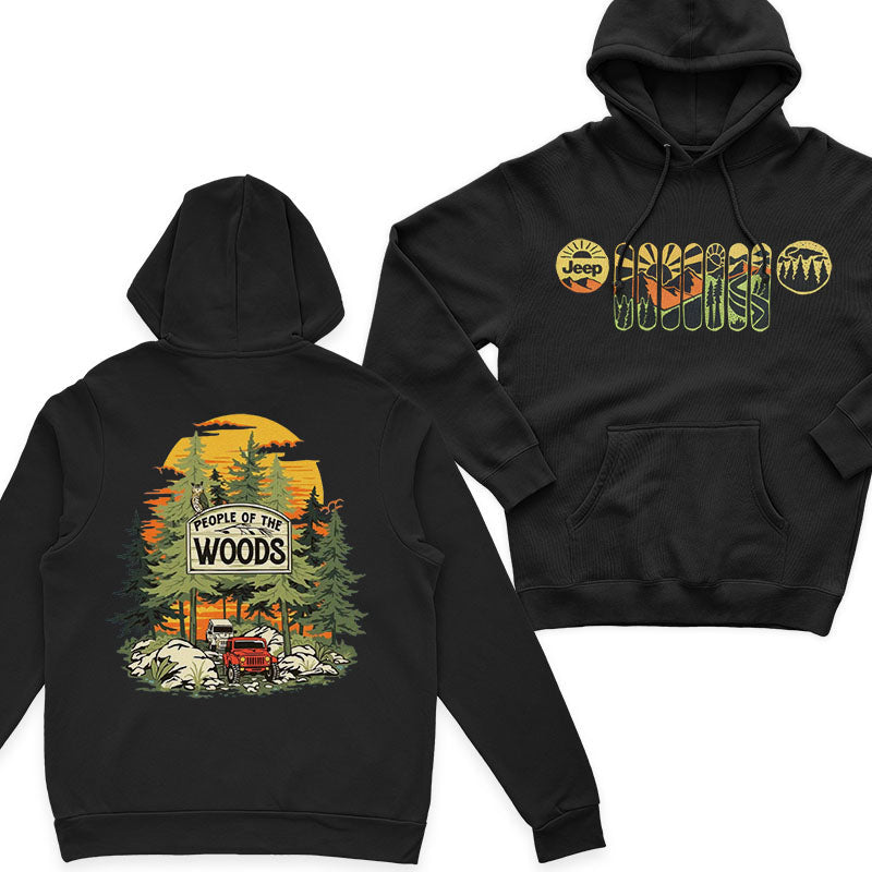 Jeep In The Woods Hoodie T-Shirt Supler Store