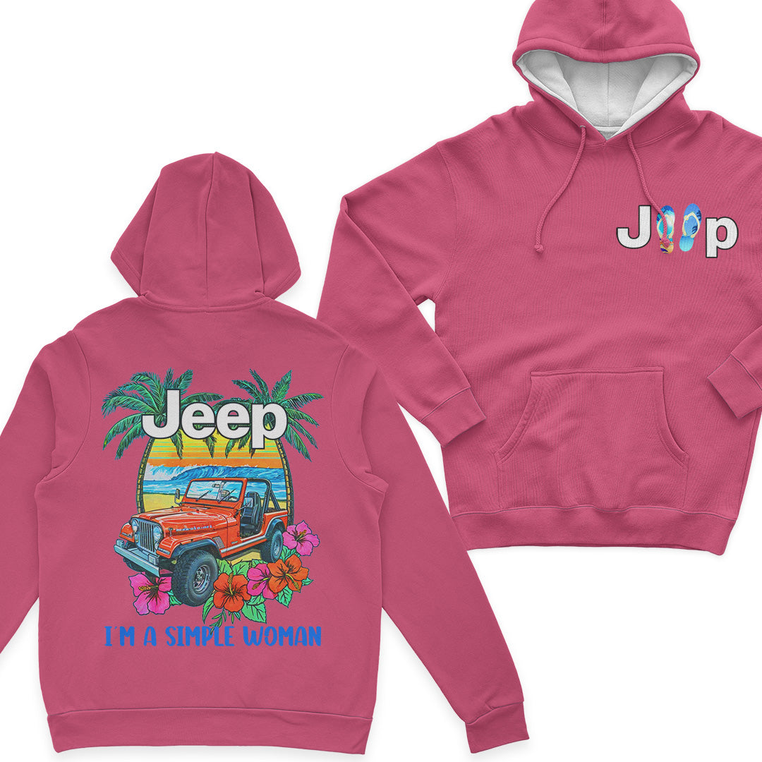 Jeep Beach I'm A Simple Woman Hoodie T-Shirt Supler Store