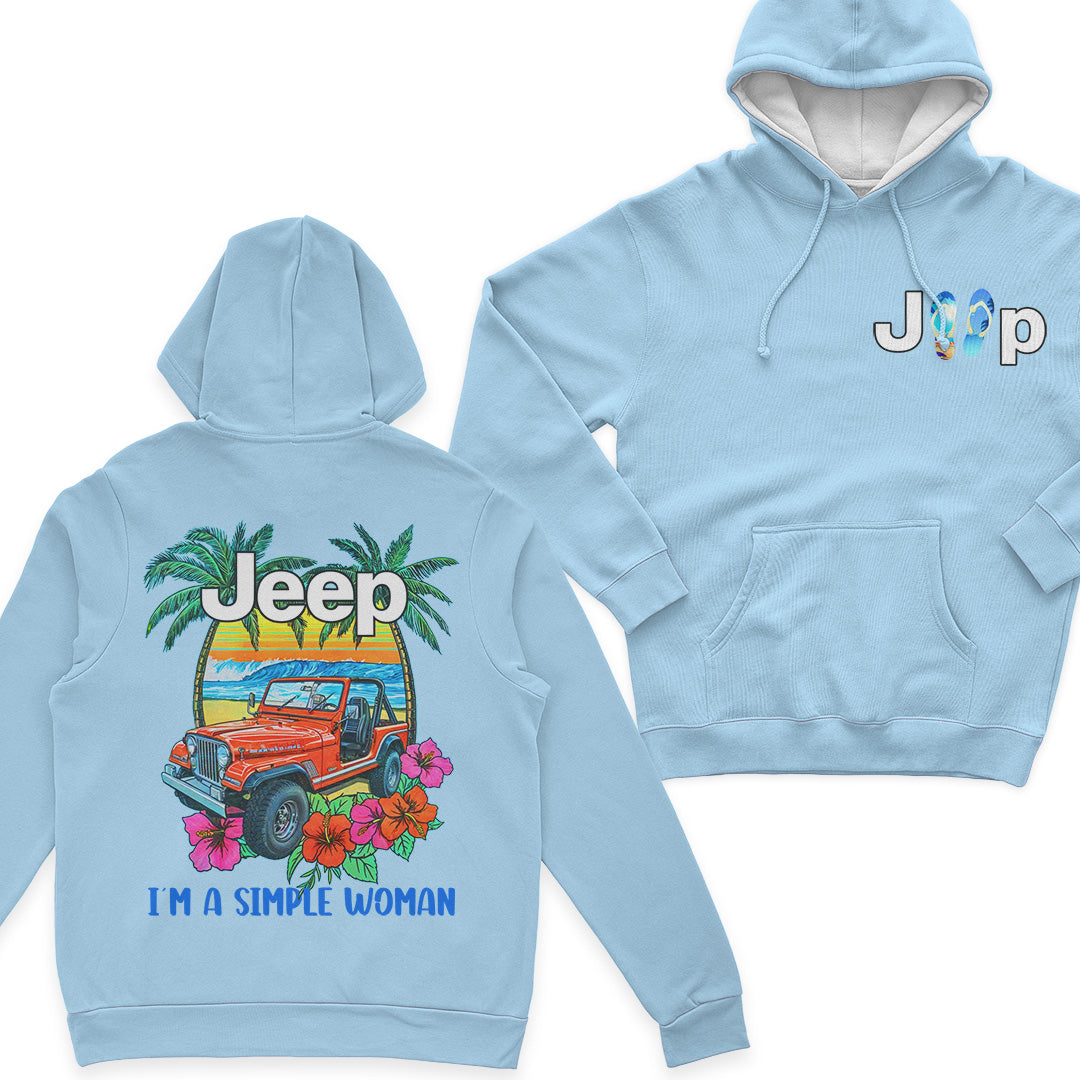 Jeep Beach I'm A Simple Woman Hoodie T-Shirt Supler Store