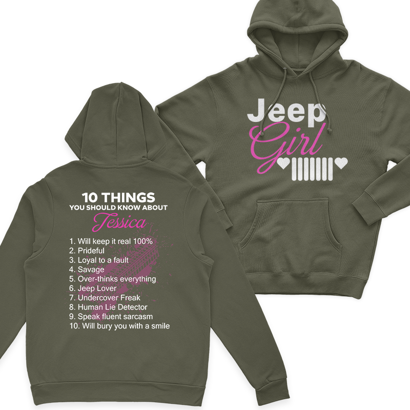Personalized Jeep Girl Lover T-Shirt Supler Store