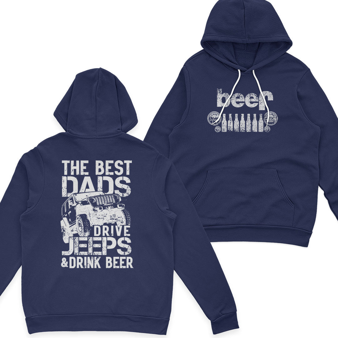 Jeep The Best Dad Beer Father's Day Gift T-Shirt Hoodie Supler Store