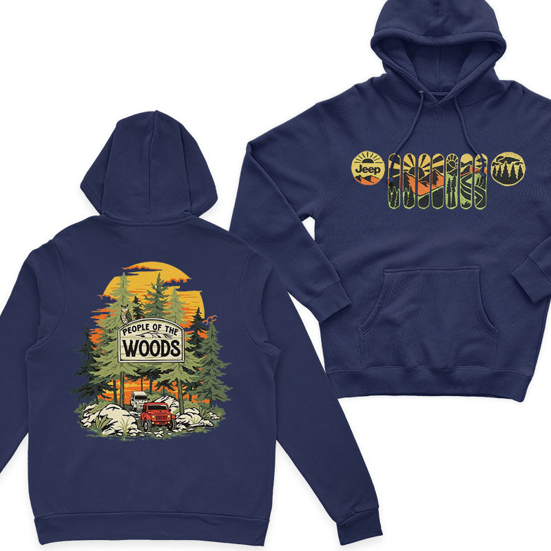 Jeep In The Woods Hoodie T-Shirt Supler Store