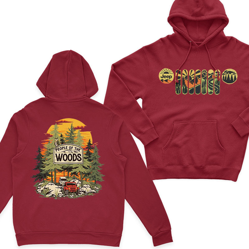 Jeep In The Woods Hoodie T-Shirt Supler Store