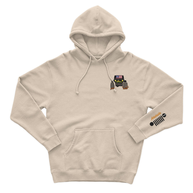 Personalized American Jeep Offroad Embroidered T-Shirt Hoodie Supler Store