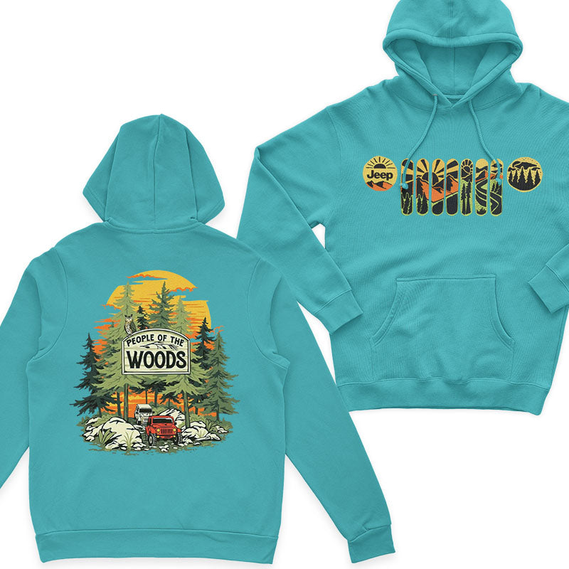Jeep In The Woods Hoodie T-Shirt Supler Store