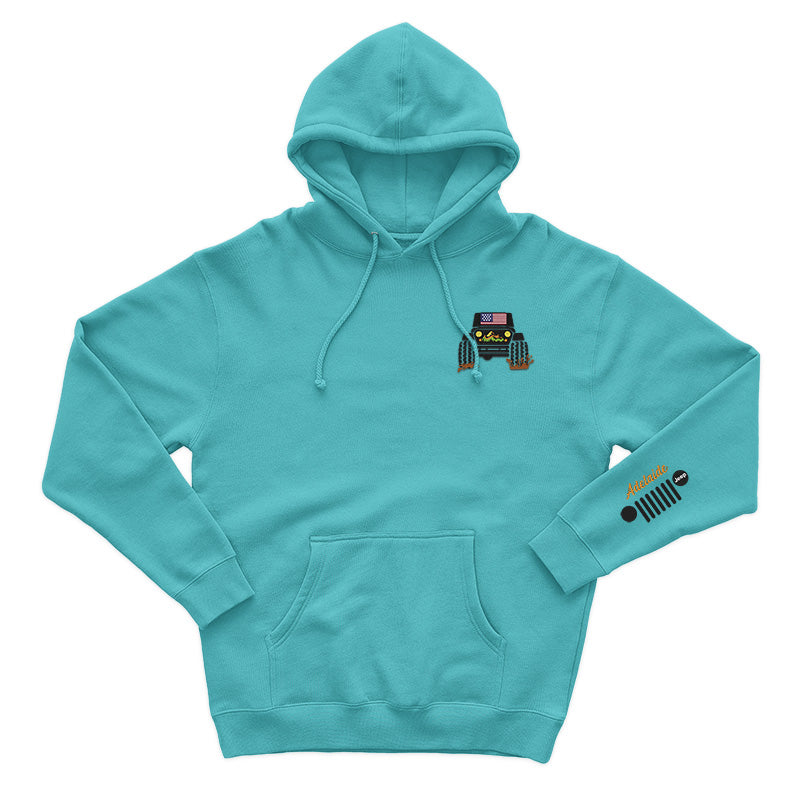 Personalized American Jeep Offroad Embroidered T-Shirt Hoodie Supler Store