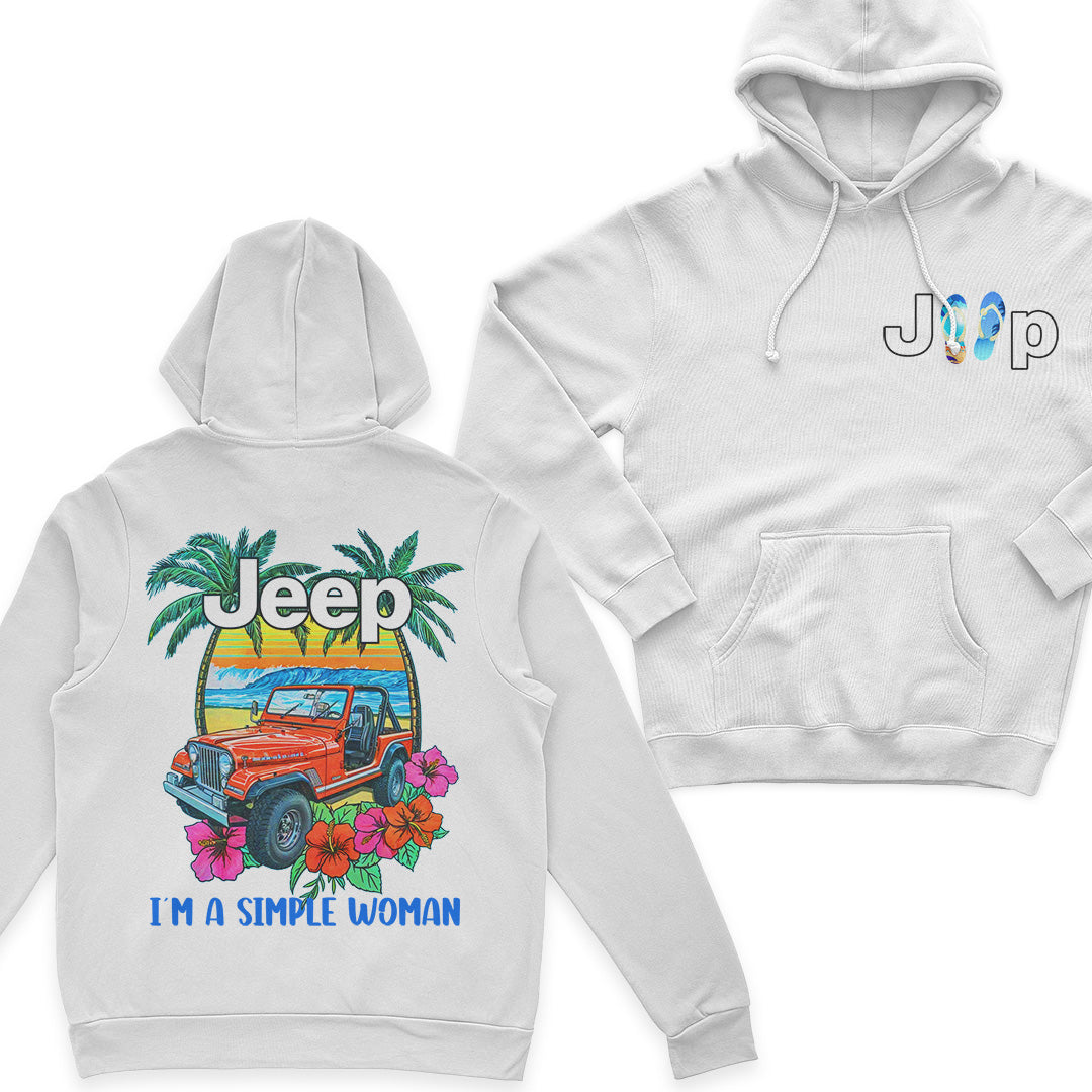 Jeep Beach I'm A Simple Woman Hoodie T-Shirt Supler Store