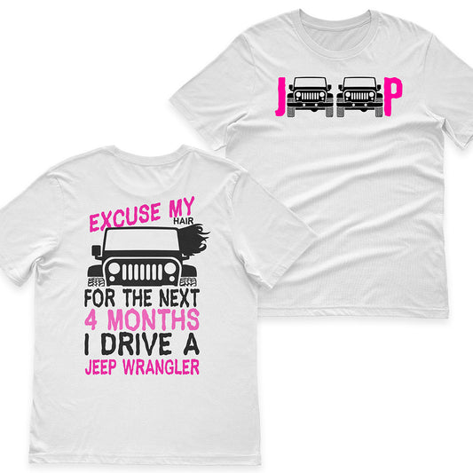 Jeep Hair Girl I Drive A Jeep Wrangler T-Shirt Hoodie Supler Store