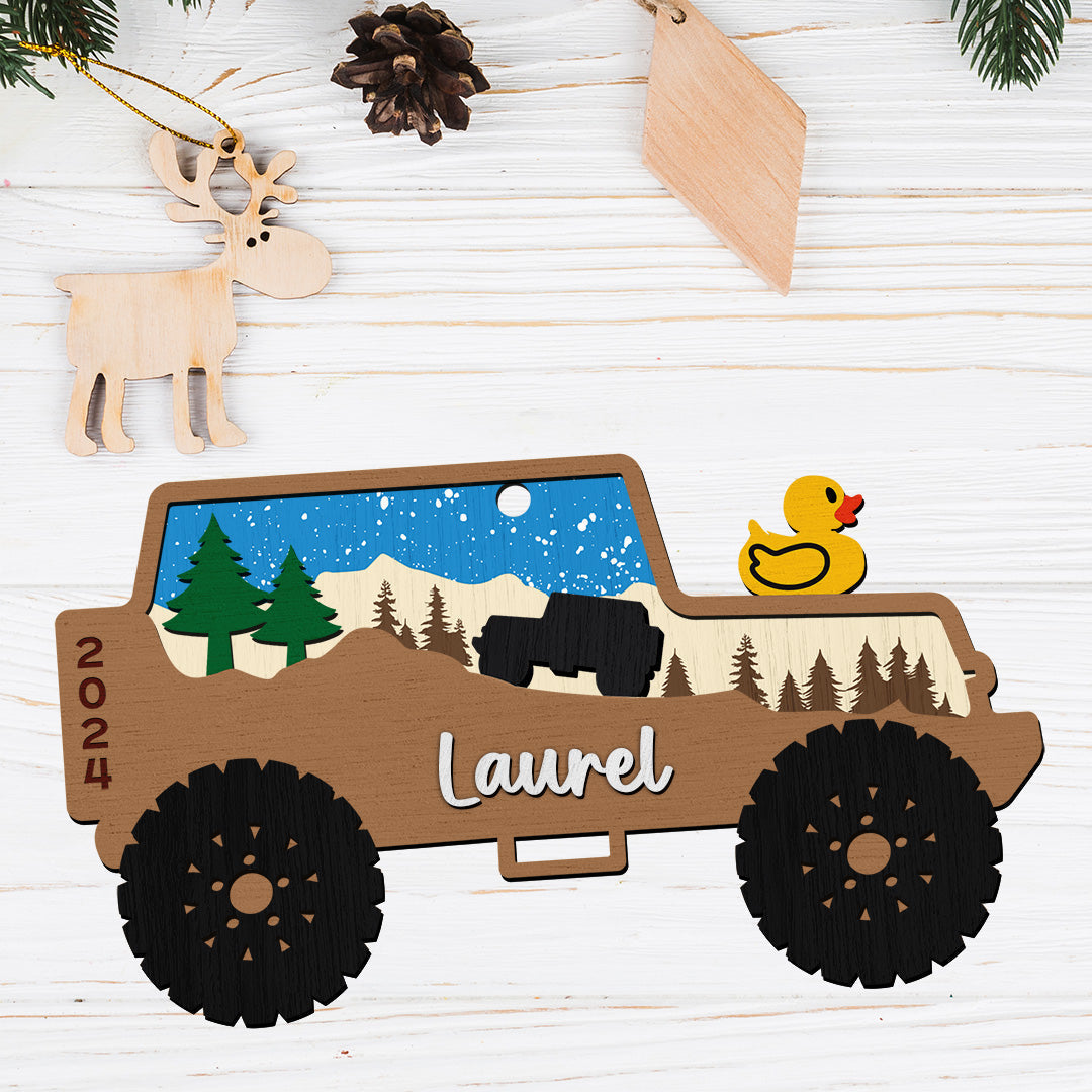 Personalized Jeep Offroad Truck Ornament Supler Store