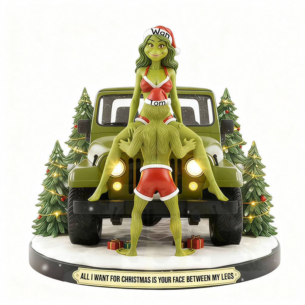 Personalized Funny Couple Jeep Acrylic Ornament Supler Store