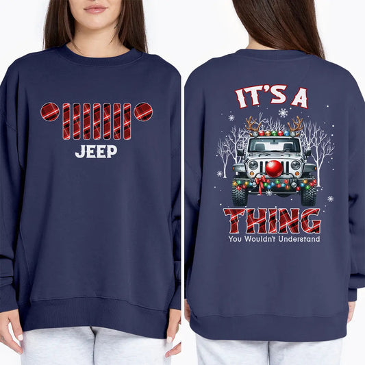 It's a Jeep Thing Christmas Gift Long Sleeve T-Shirt Supler Store