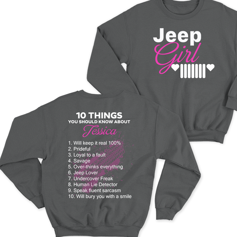 Personalized Jeep Girl Lover T-Shirt Supler Store