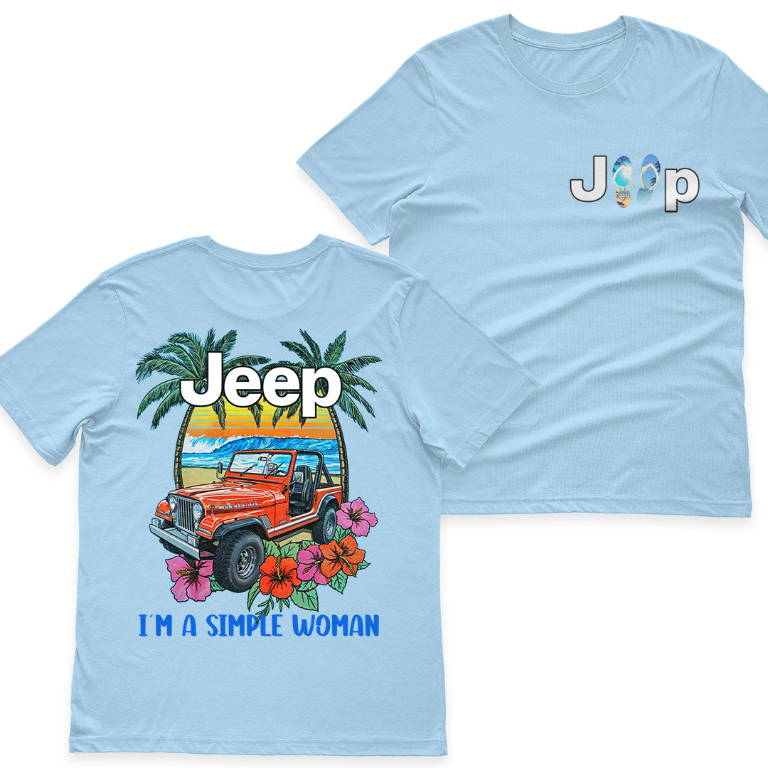 Jeep Beach I'm A Simple Woman Hoodie T-Shirt Supler Store