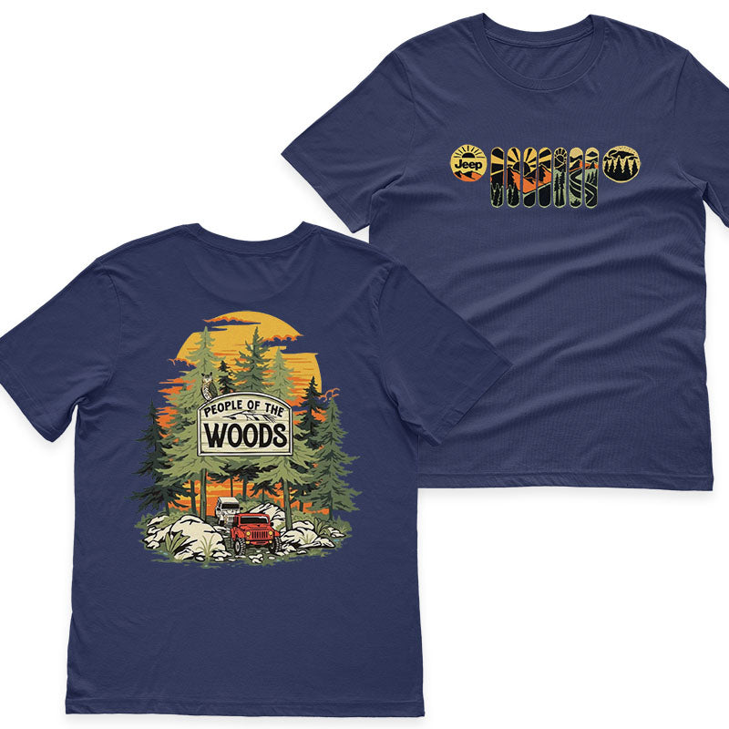 Jeep In The Woods Hoodie T-Shirt Supler Store