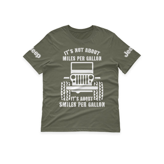 Jeep It's Not About Miles Per Gallon T-Shirt Hoodie Supler Store