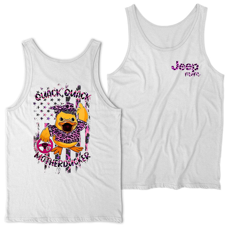 Jeep Mom Motherducker Leopard Tank Top Supler Store