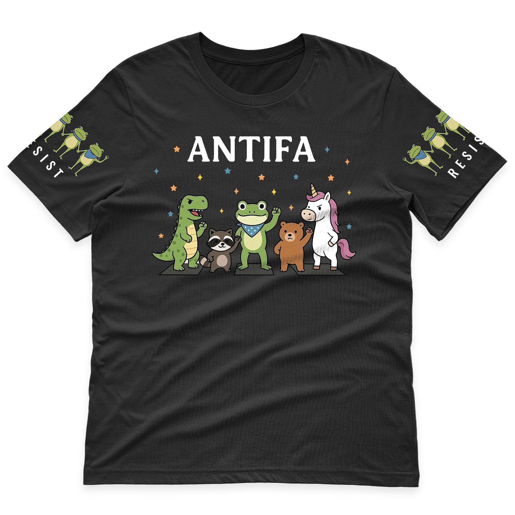 Antifa Portland Frog Resist Hoodie T-Shirt Supler Store