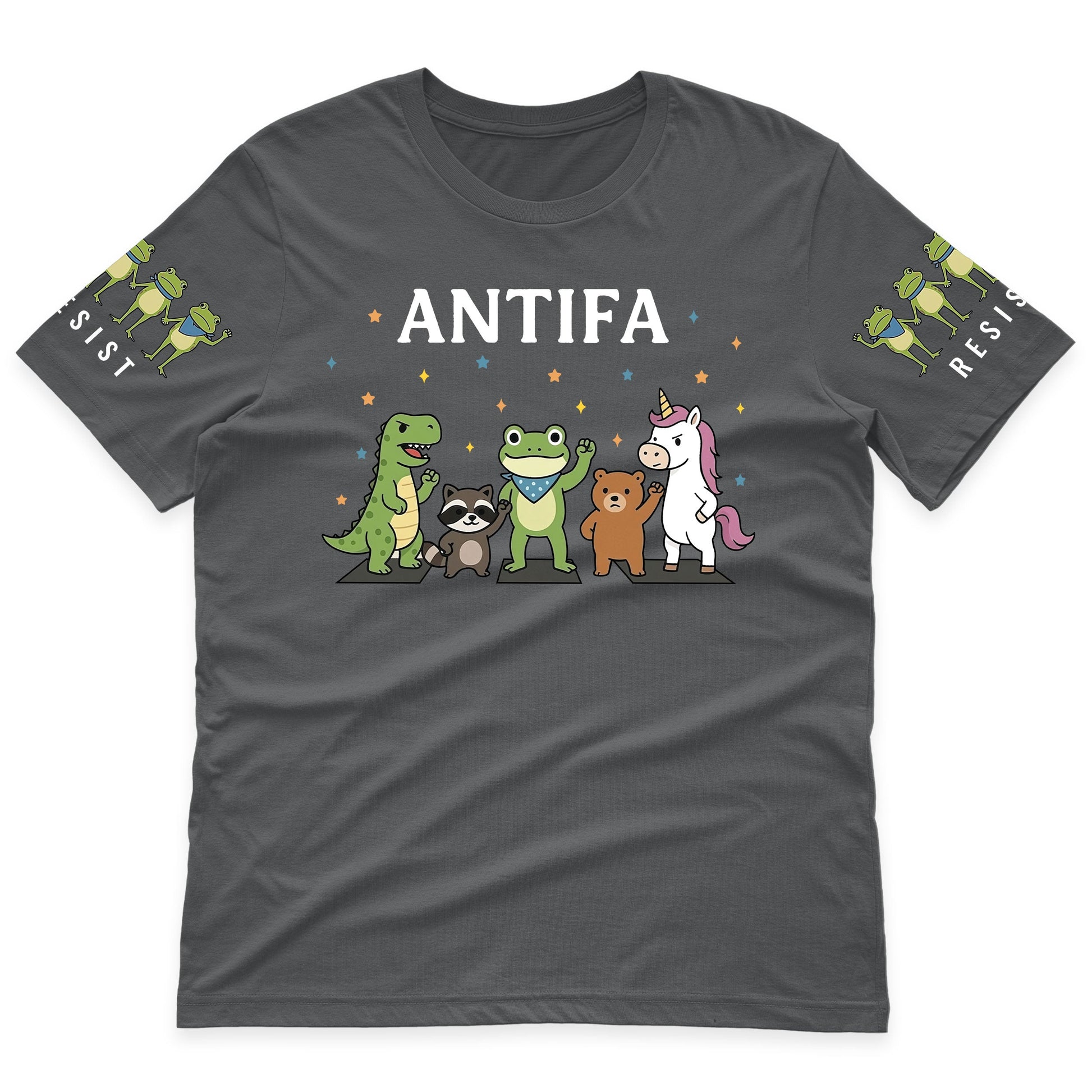 Antifa Portland Frog Resist Hoodie T-Shirt Supler Store
