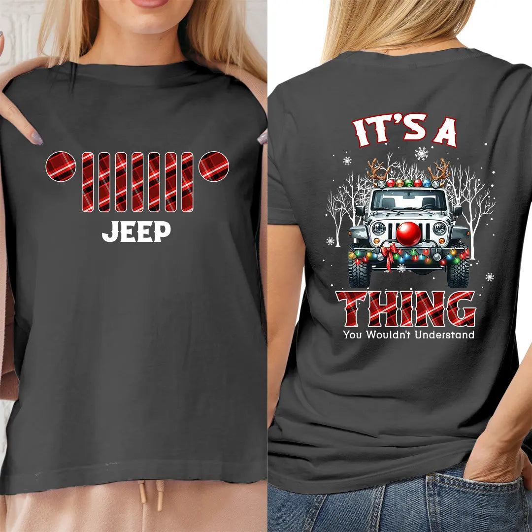 It's a Jeep Thing Christmas Gift Long Sleeve T-Shirt Supler Store