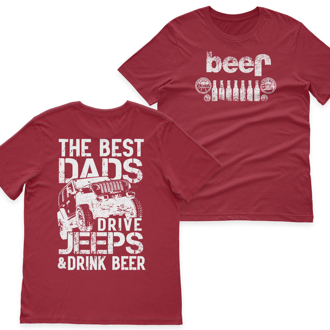 Jeep The Best Dad Beer Father's Day Gift T-Shirt Hoodie Supler Store