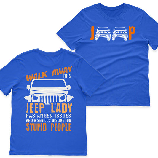 Jeep Lady Has Anger Issues Funny T-Shirt Hoodie Supler Store