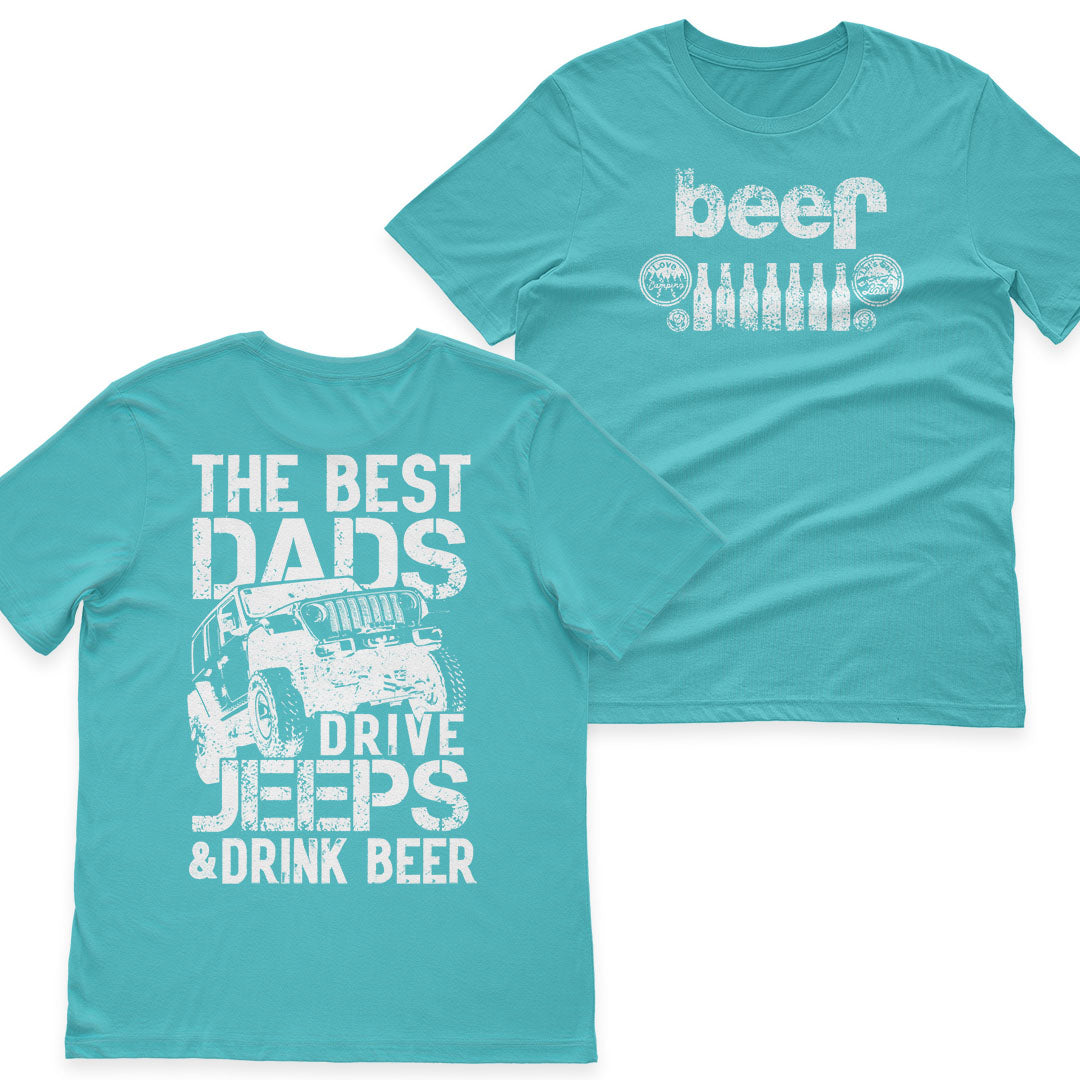 Jeep The Best Dad Beer Father's Day Gift T-Shirt Hoodie Supler Store