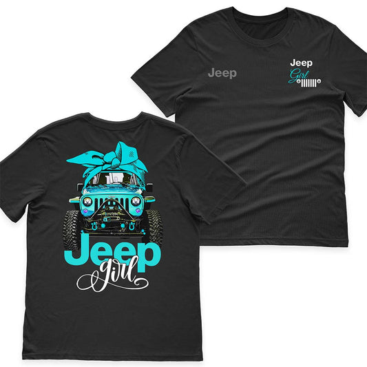 Multicolor Jeep Girl T-Shirt Zip Hoodie Supler Store