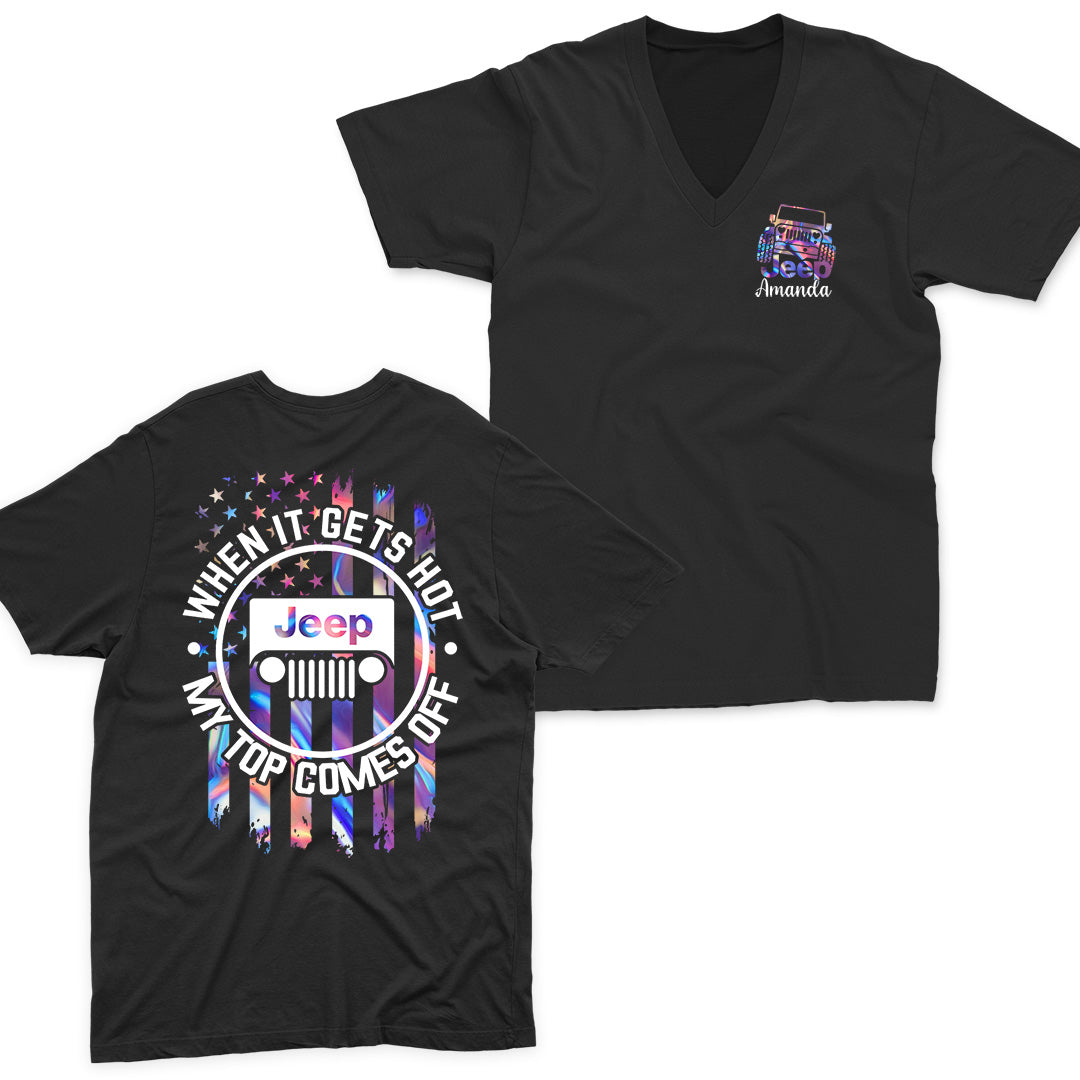 Personalized Jeep When It Gets Hot T-Shirt Supler Store