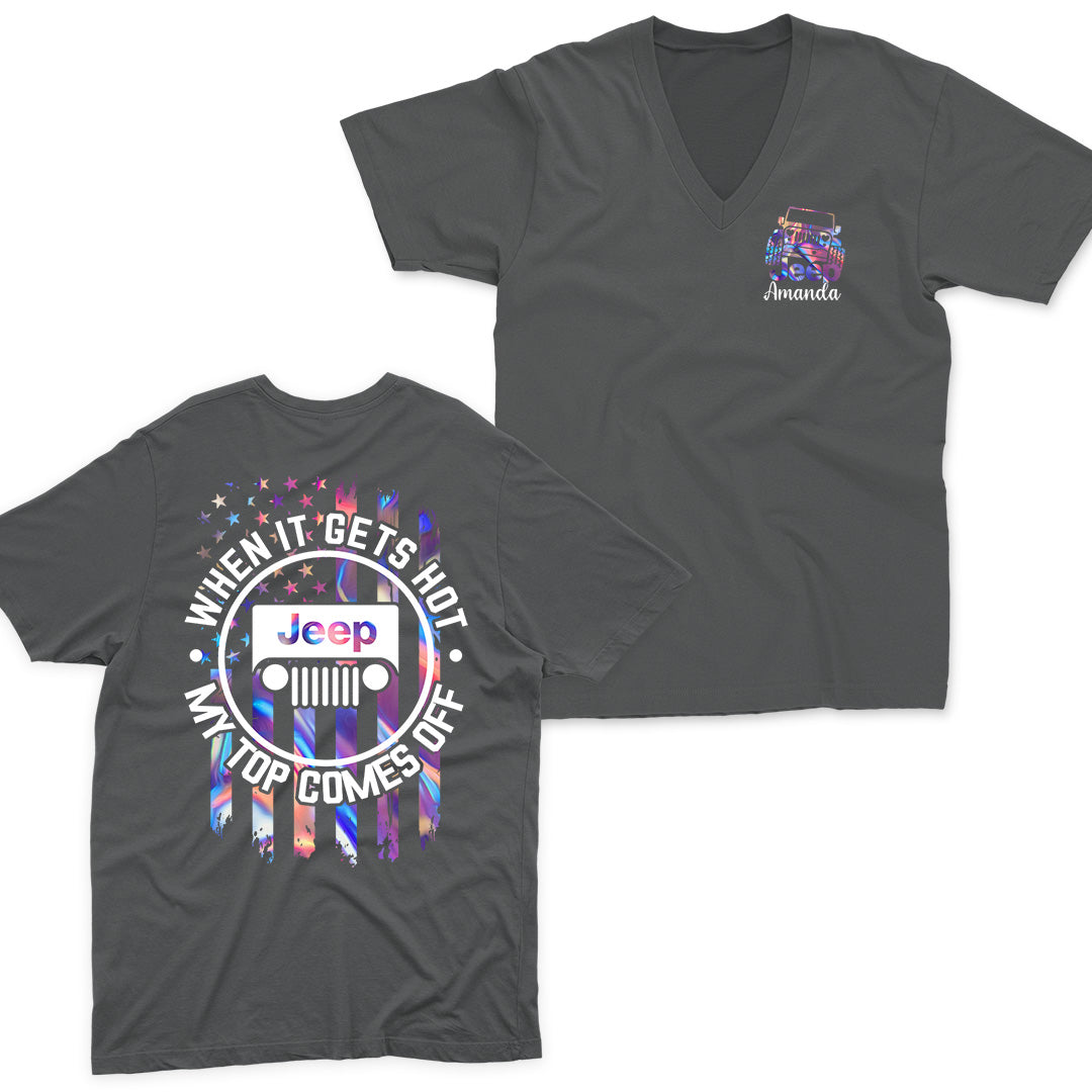 Personalized Jeep When It Gets Hot T-Shirt Supler Store