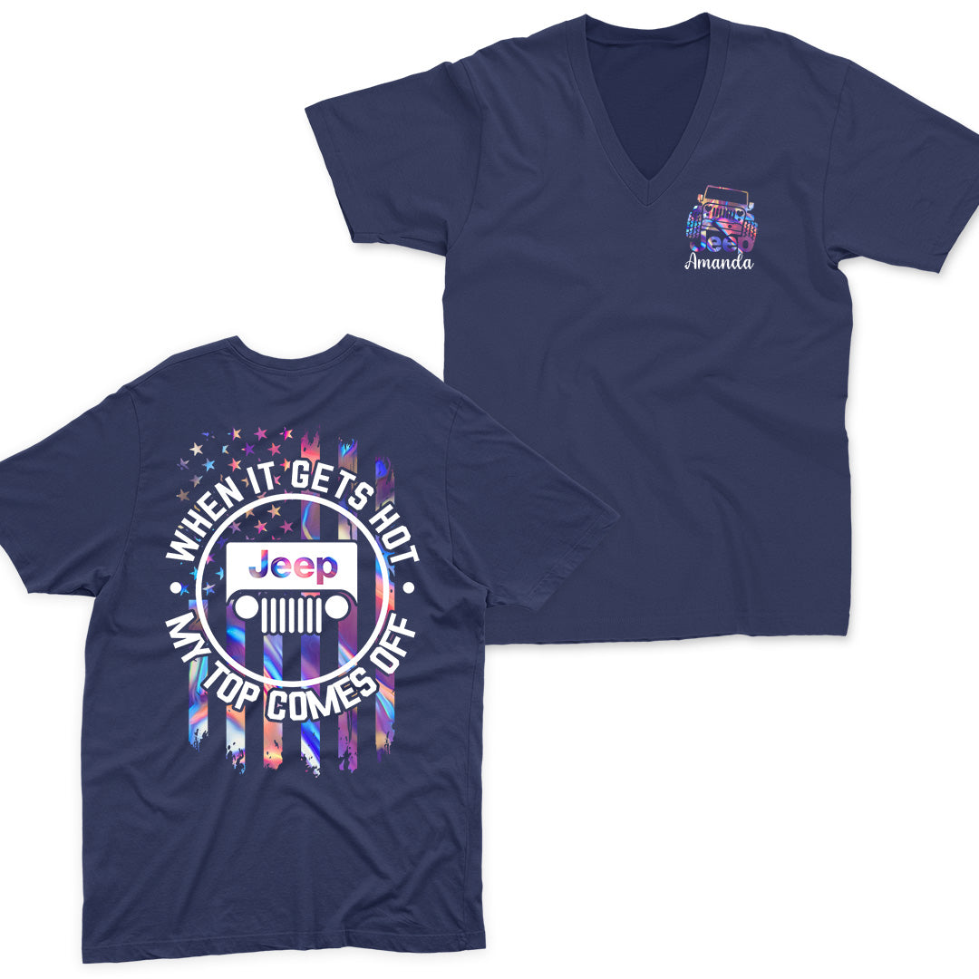 Personalized Jeep When It Gets Hot T-Shirt Supler Store