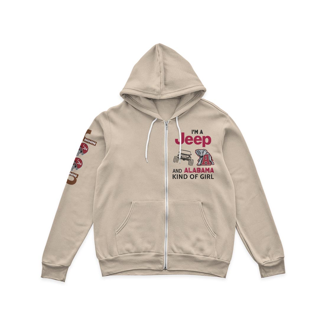 Alabama Football Jp Kinda Girl Quarter Zip Sweater Supler Store