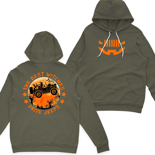 The Best Witches Drive Jeeps Halloween T-Shirt Hoodie Supler Store