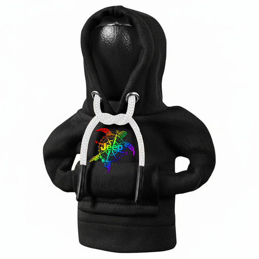 Jeep Turtle Compass Shift Knob Hoodie